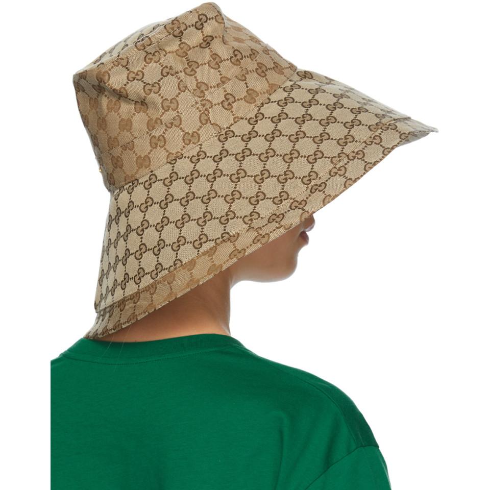 gg canvas wide brim hat