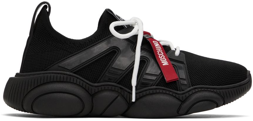 Moschino Teddy Sneakers in Black for Men Lyst