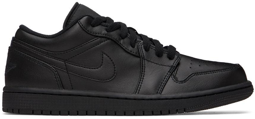 mens black air jordans