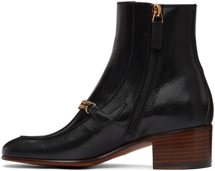 Gucci Men's Interlocking G Ankle Boots