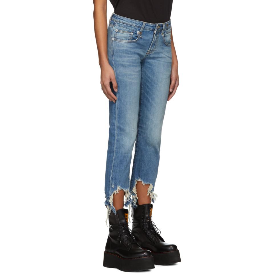 r13 boy straight jeans