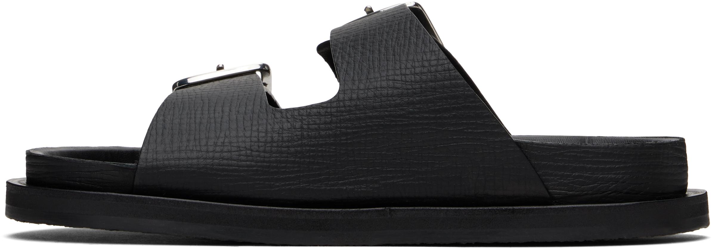 STUDIO NICHOLSON レザーフラットサンダル レディース Studio Nicholson フラットサンダル | オンライン