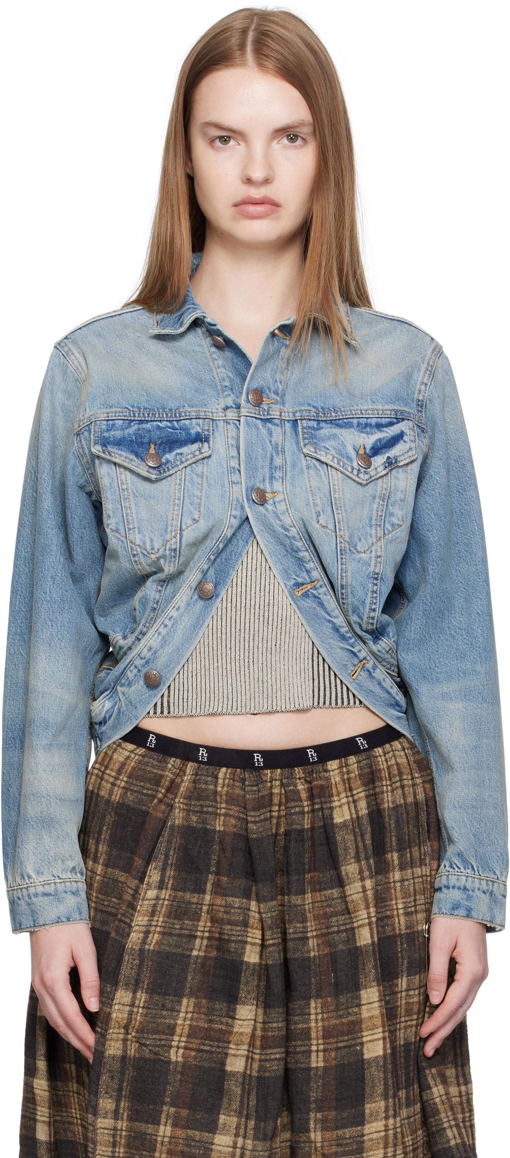 R13 Jean and denim jackets for Women | Online Sale up to 69% off