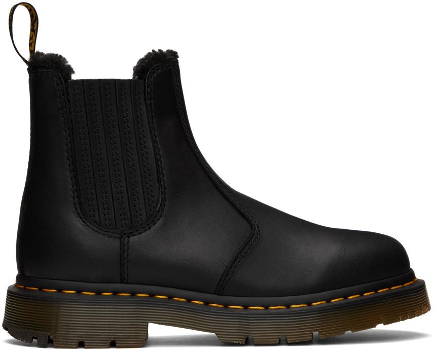 Dr. Martens Black 2976 Wintergrip Chelsea Boots Lyst UK