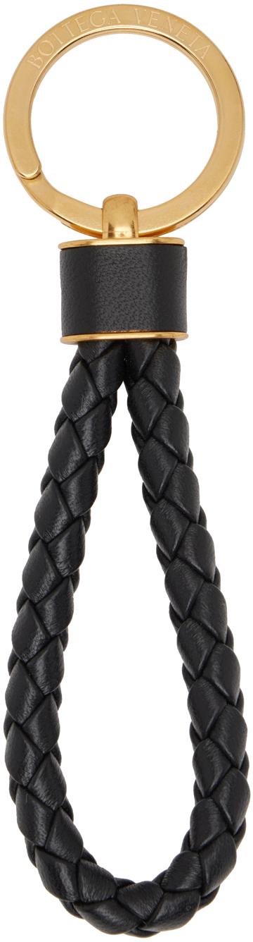 Bottega Veneta レディース ブラック イントレチャート キー