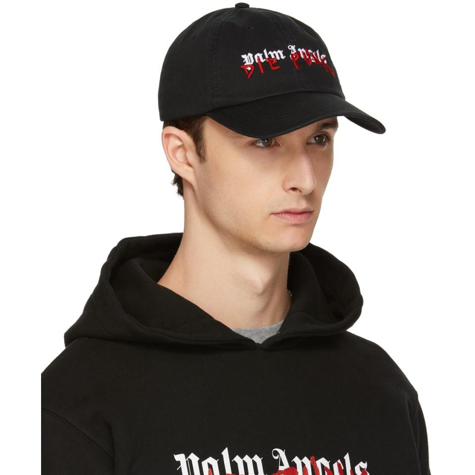 Palm Angels Cotton Black Playboi Carti Edition Die Punk Cap for Men | Lyst