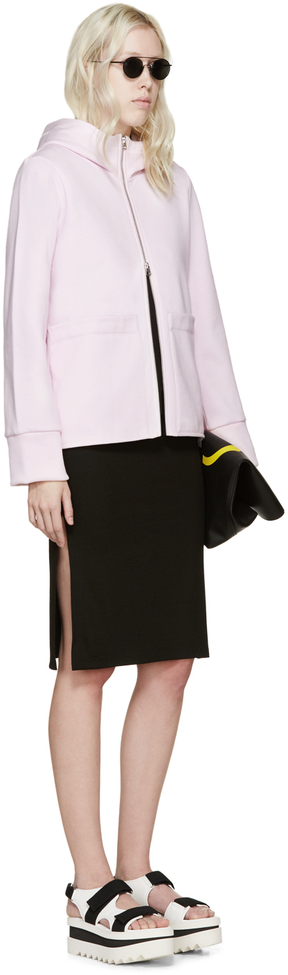 acne studios pink hoodie