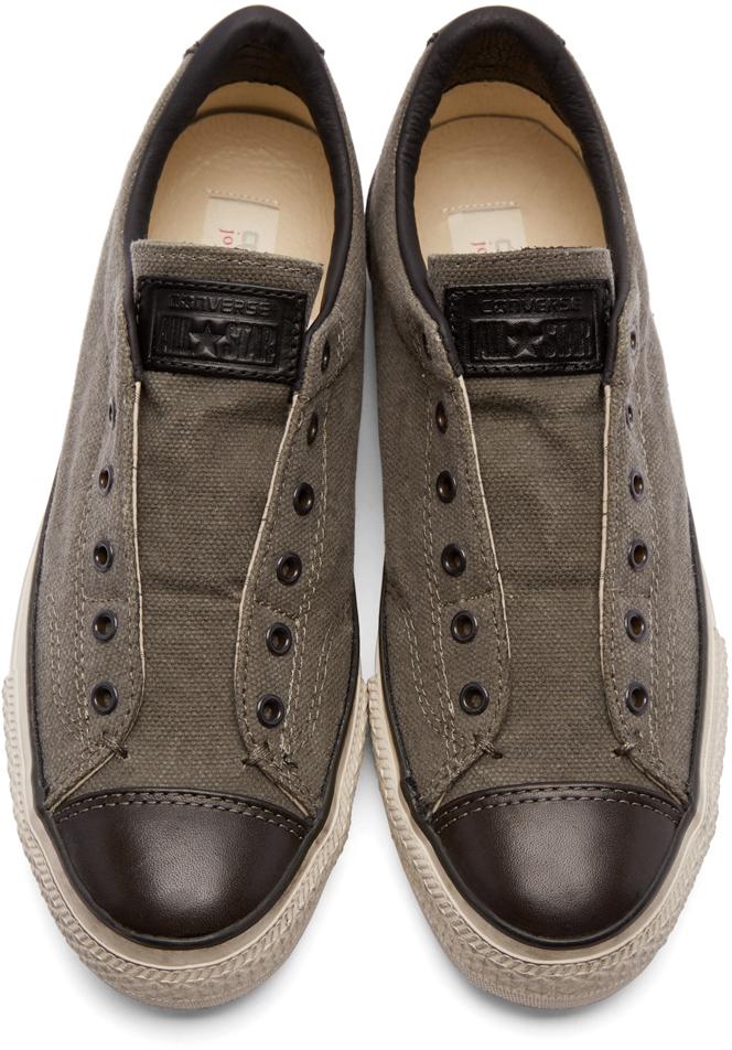 converse slip leather