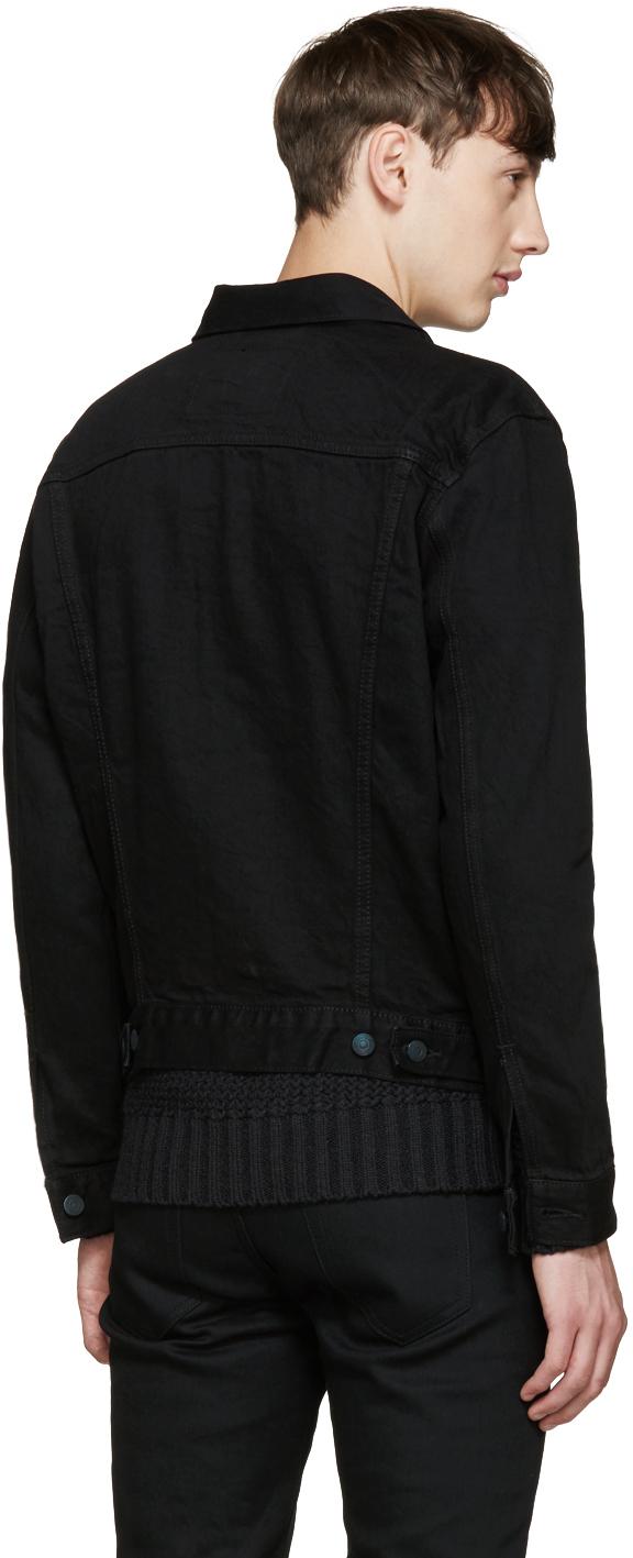 black levi denim jacket