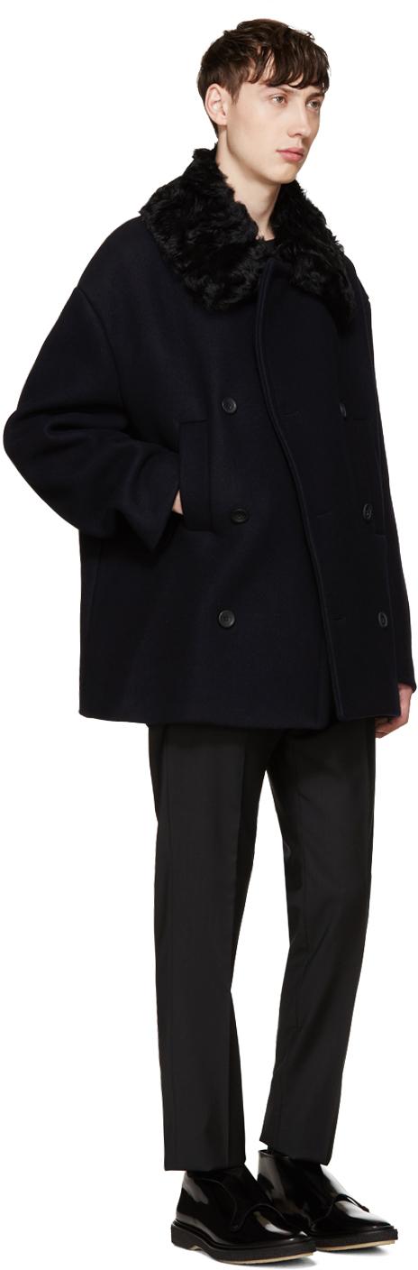 acne studios peacoat