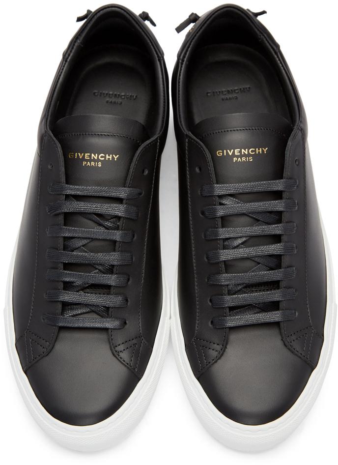 givenchy black urban knots sneakers