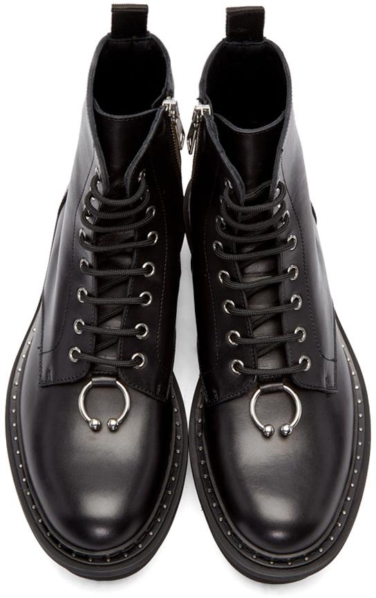 neil barrett pierced boots