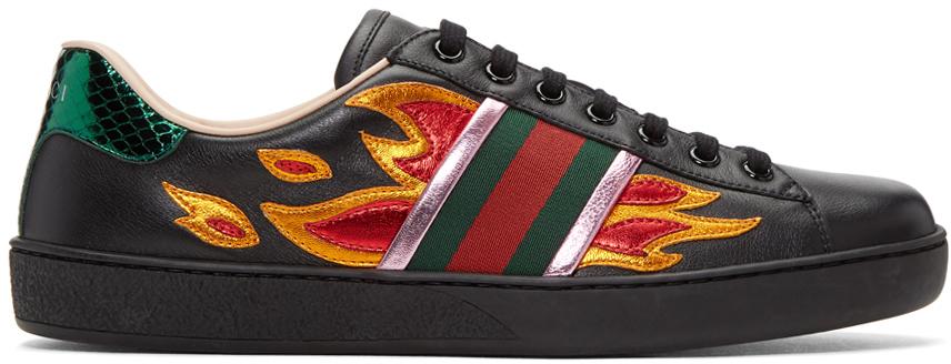 Gucci flames best sale shoes