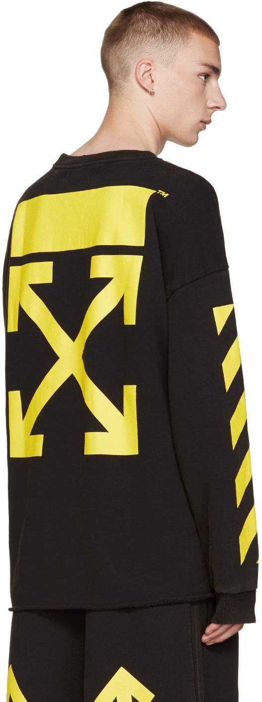 Yellow Arrows Pullover for Men 