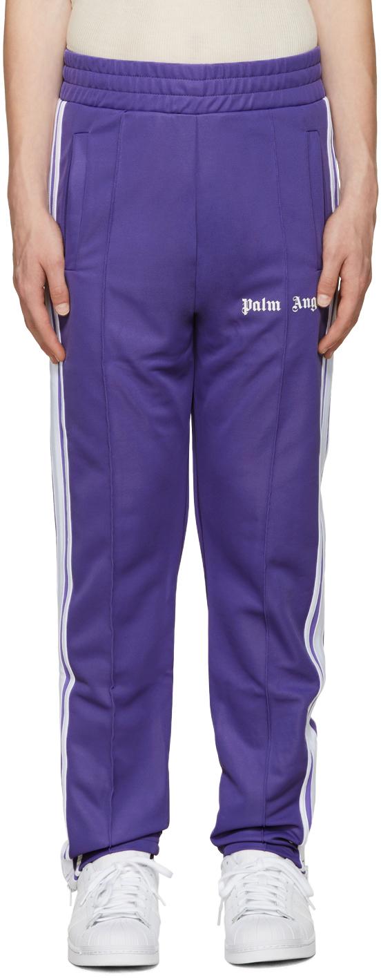 palm angels joggers purple
