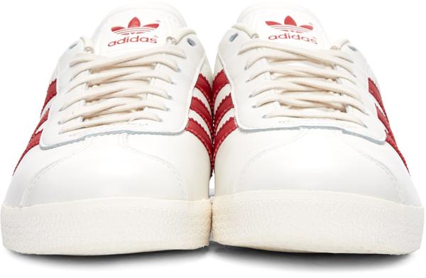 adidas Originals Leather White & Red Moskva Gtx Sneakers for Men | Lyst