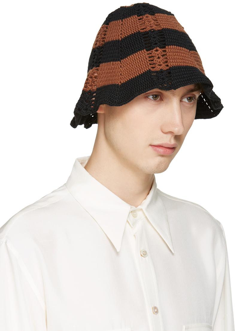 Brown Crochet Karim Hat 