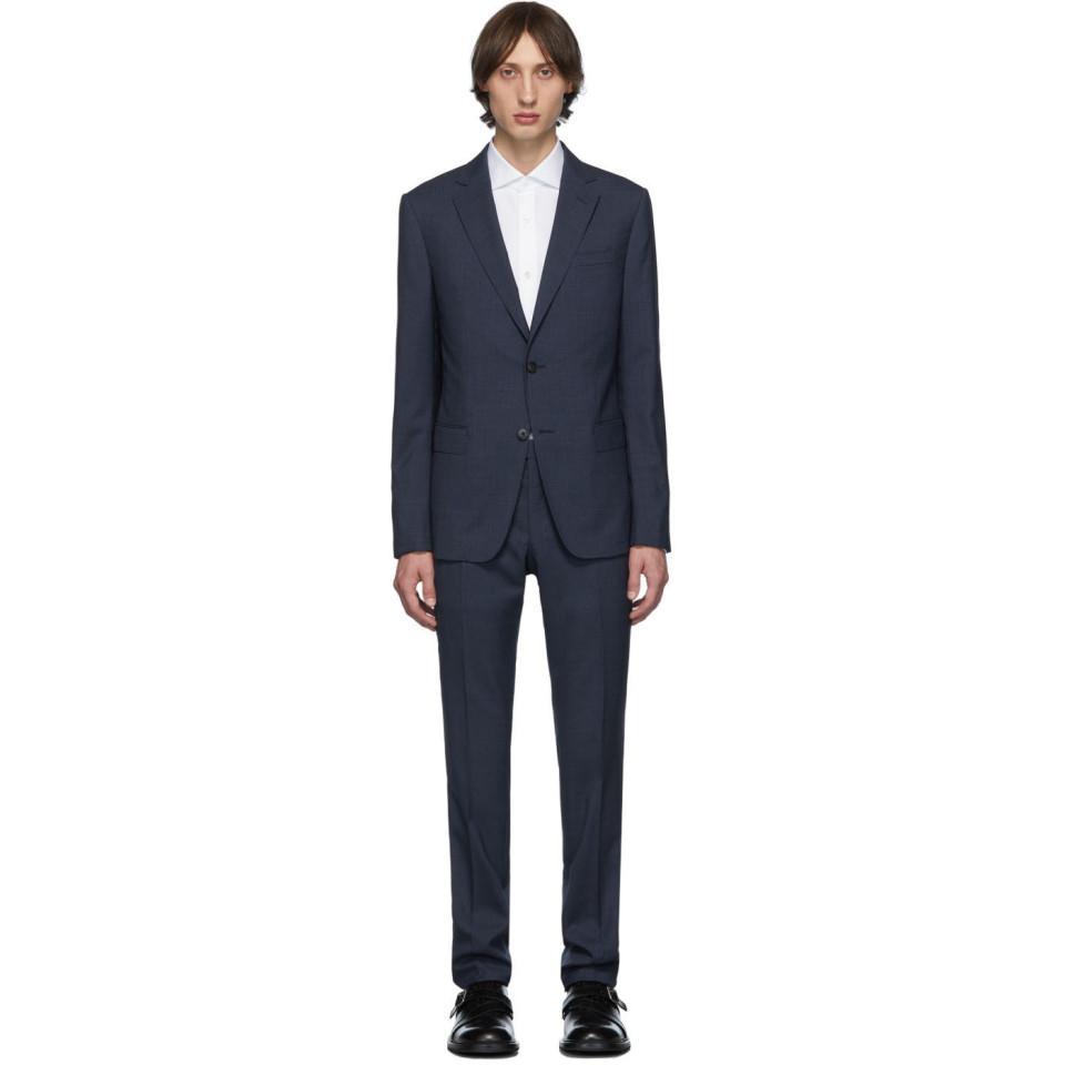 Zegna Blue Slim Drop 8 Suit for Men | Lyst