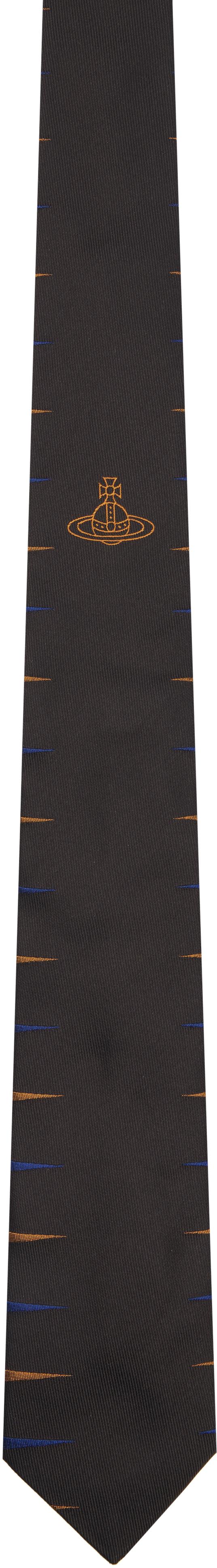 Burberry メンズ ブラック チェック ネクタイ ネクタイ