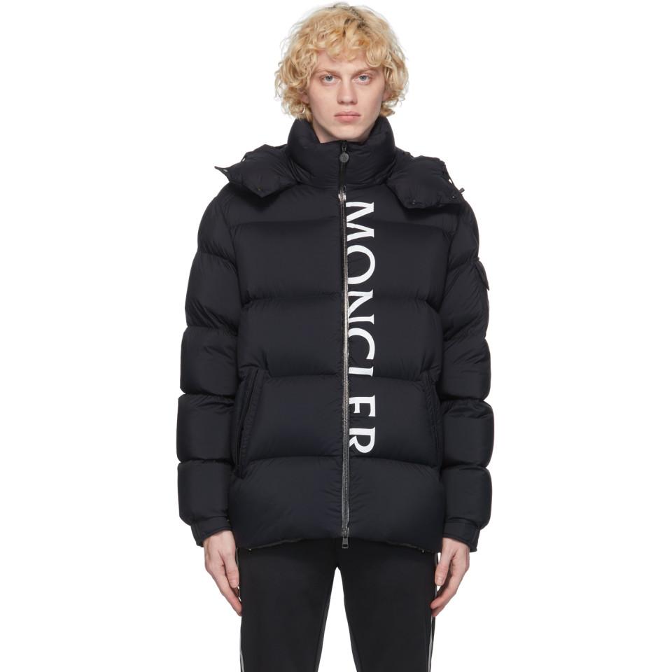 Moncler Navy Maures Down Jacket In Blue For Men Lyst, 60% OFF