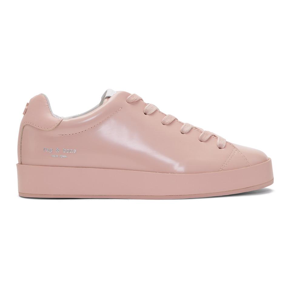 rag and bone pink sneakers