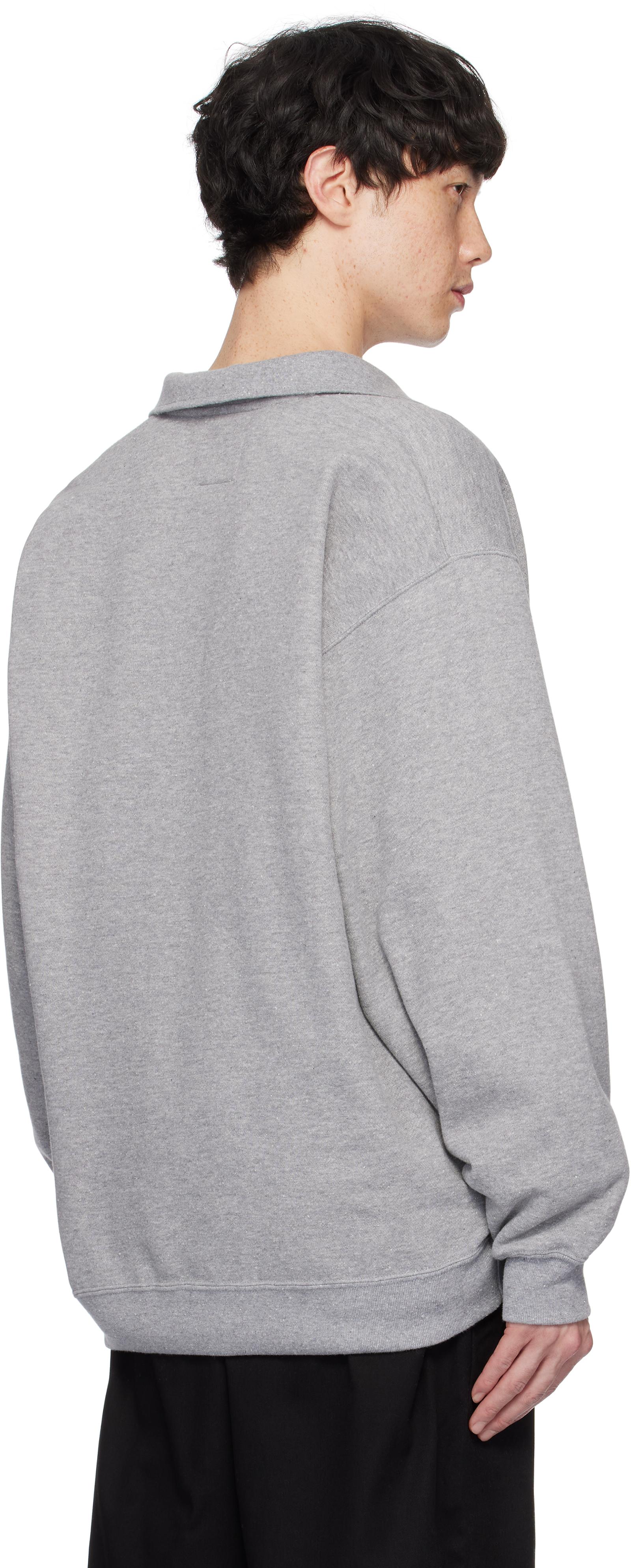 WTAPS メンズ グレー Depst 01 スウェットシャツ アクティブウェア 
