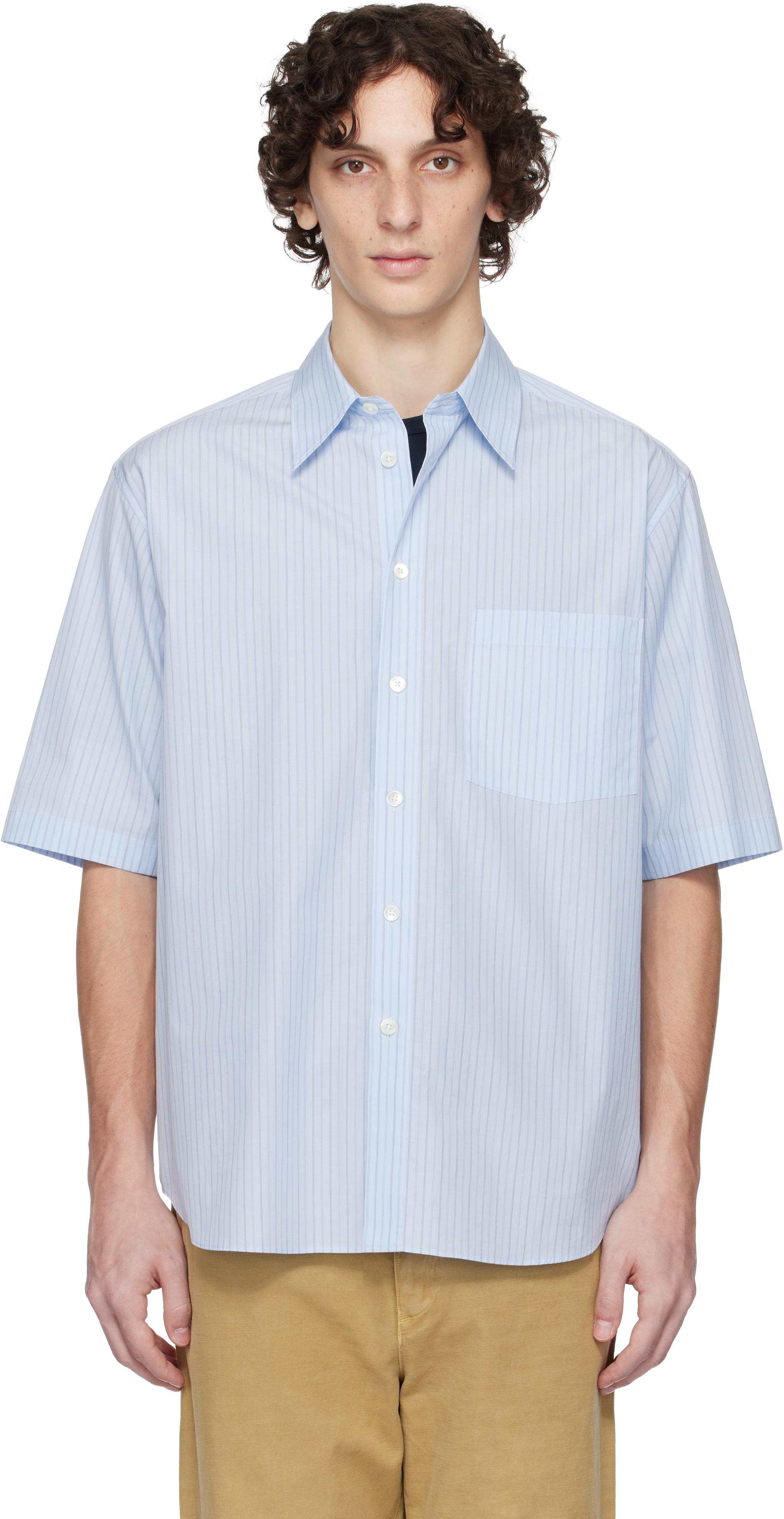 オーラリーsuvin high count stripe half shirts AURALEE SUVIN HIGH COUNT CLOTH STRIPE HALF SLEEVED SHIRT – Chum!