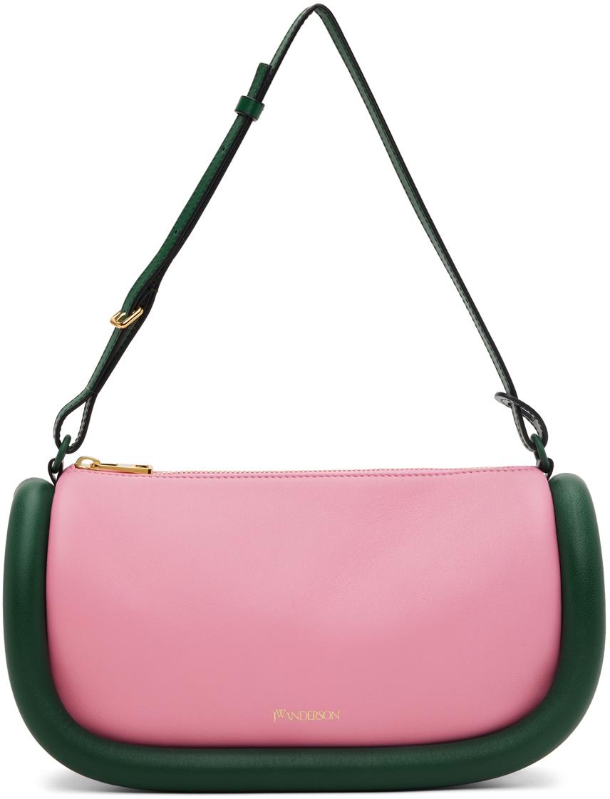 JW Anderson Pink & Green Bumper-15 Bag | Lyst