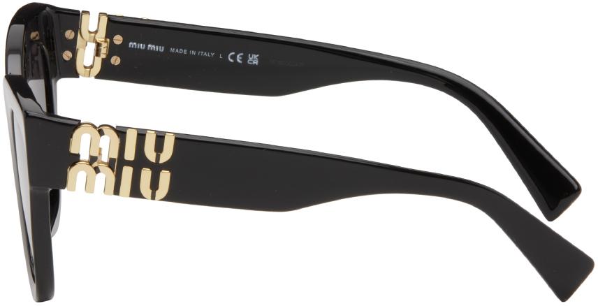 MIU MIU ブラックキャットアイサングラス