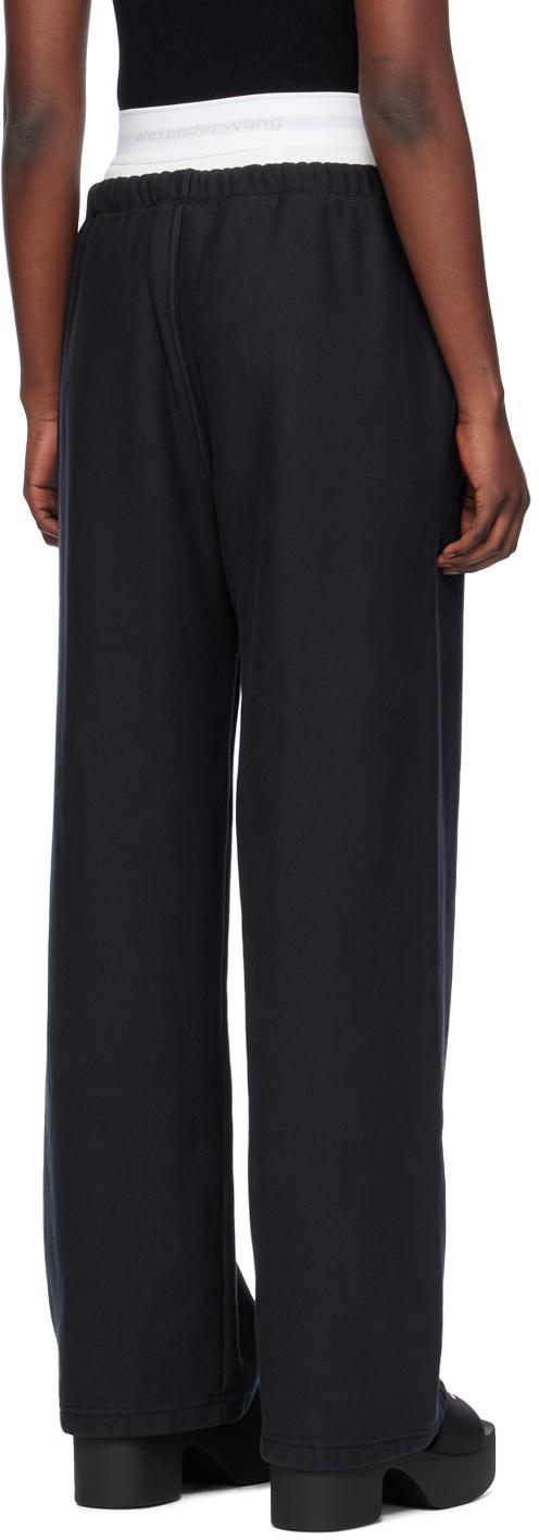 パンツ T By Alexander Wang Relaxed Black Wide-Leg Pants T By Alexander Wang Relaxed Black Wide-Leg Pants | ShopSimon