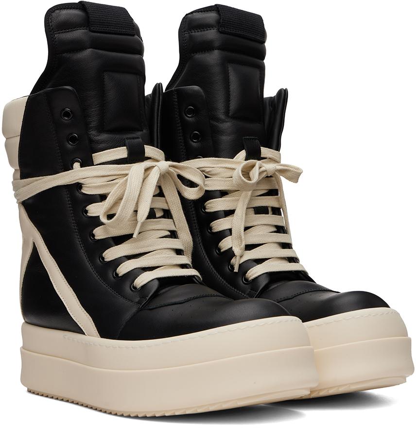 RICK OWENS◆ Porterville Mega Geobasket スニーカー ブラック RICK OWENS PORTERVILLE MEGA GEOBASKET SNEAKERS