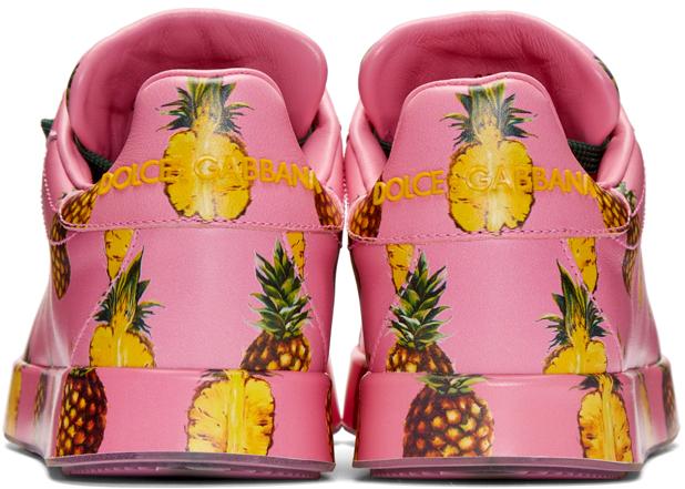 dolce gabbana pineapple shoes