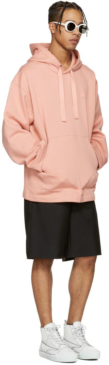 acne peach hoodie