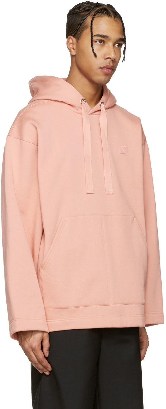 acne peach hoodie