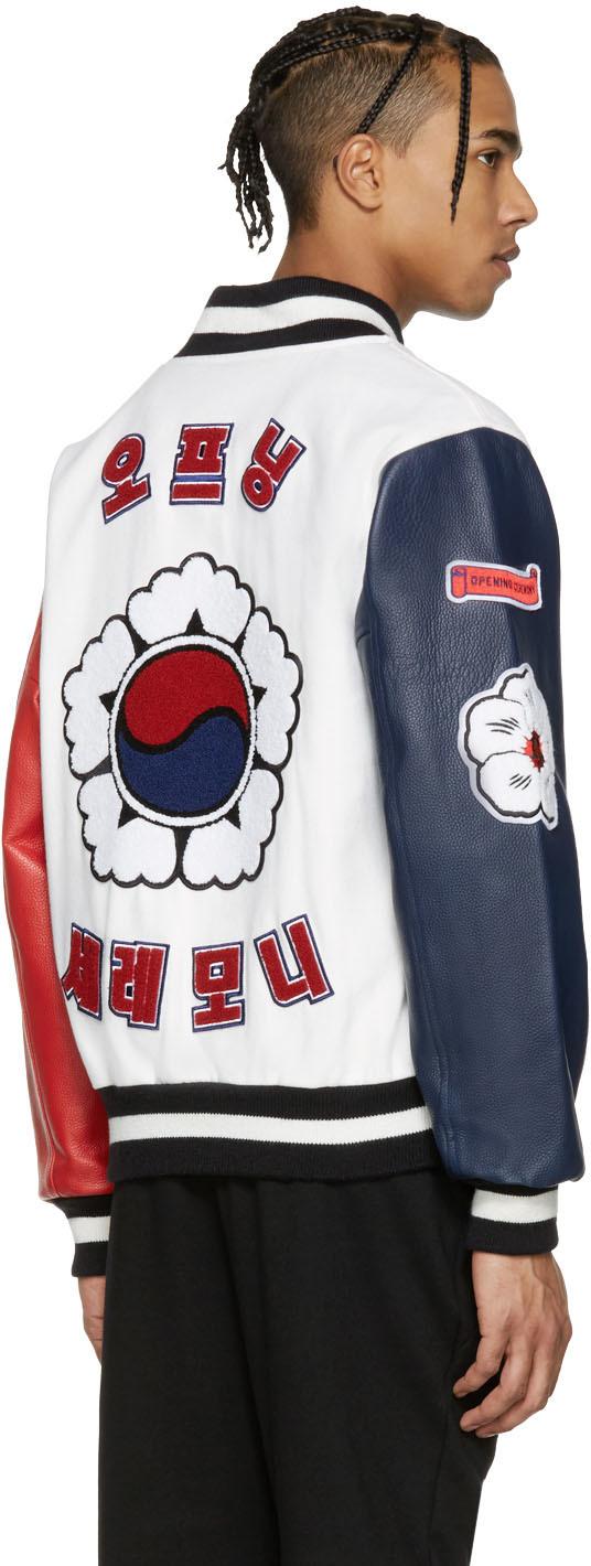 korean varsity jacket