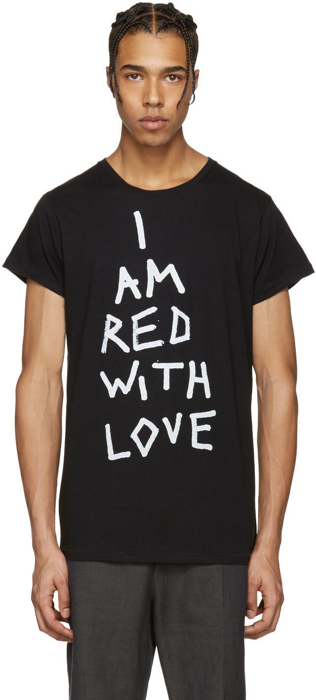 i am red with love shirt dress