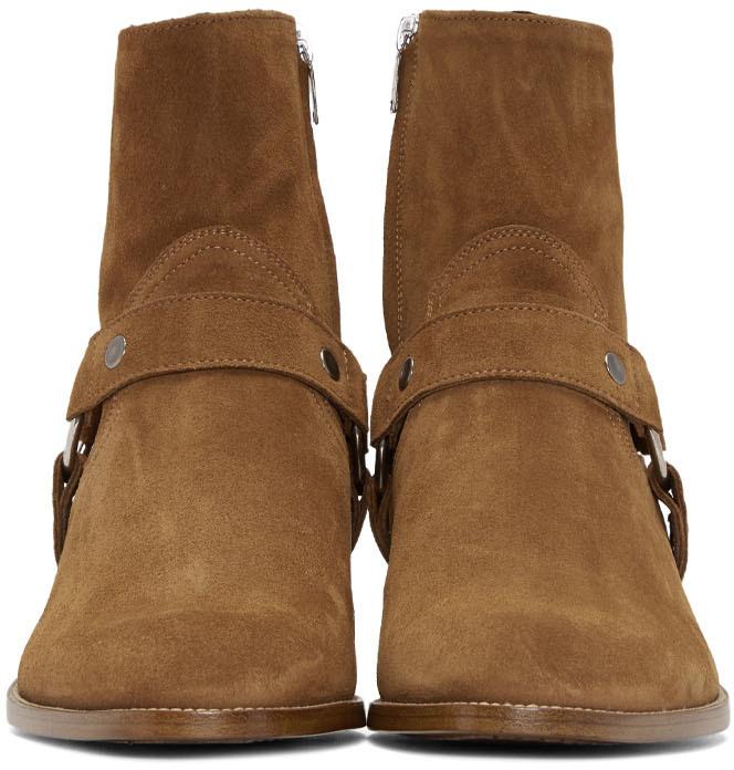 wyatt suede harness boots