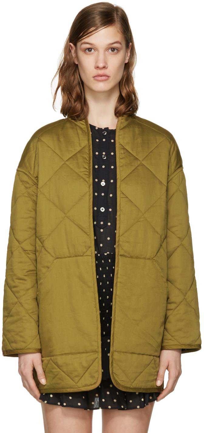 isabel marant quilted jacket