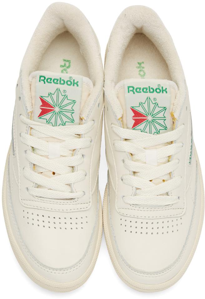 Reebok Leather Off-white Club C 85 Sneakers - Lyst