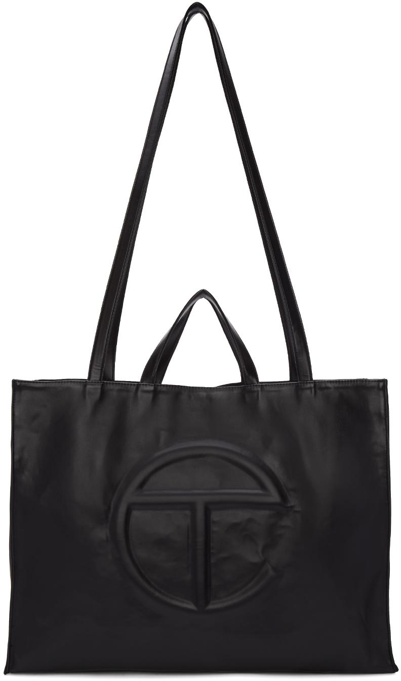 black telfar ugg bag small