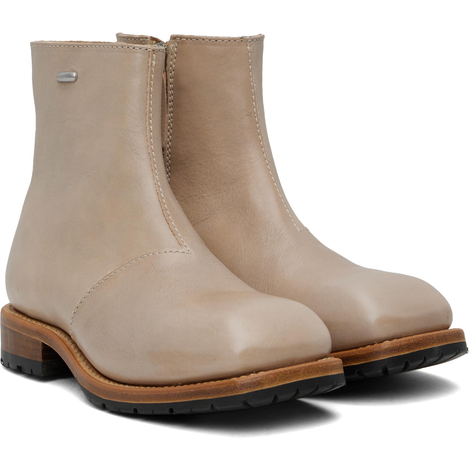 Our Legacy Taupe Engine Boots in Black for Men | Lyst
