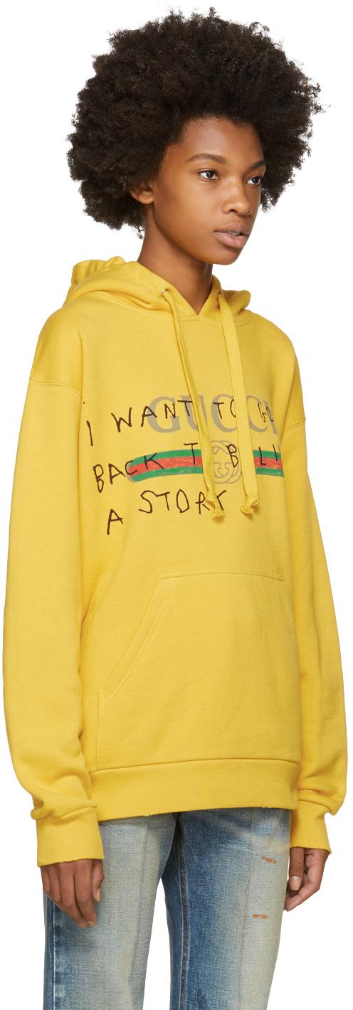 Gucci Cotton Yellow Coco Capit n Edition want To Go Back Gucci Cotton Yellow Coco Capit n Edition want To Go Back