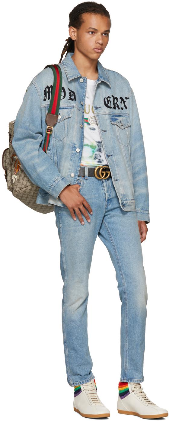 gucci modern denim jacket