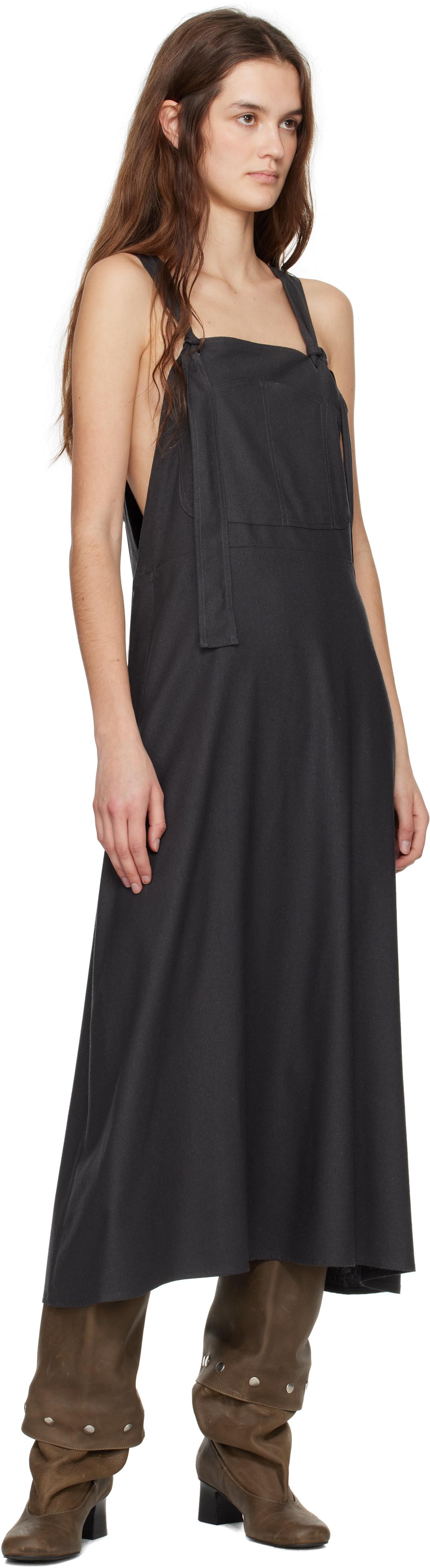 base range(ベースレンジ) Diph Dress Black Baserange Diph Dress - Black | Garmentory