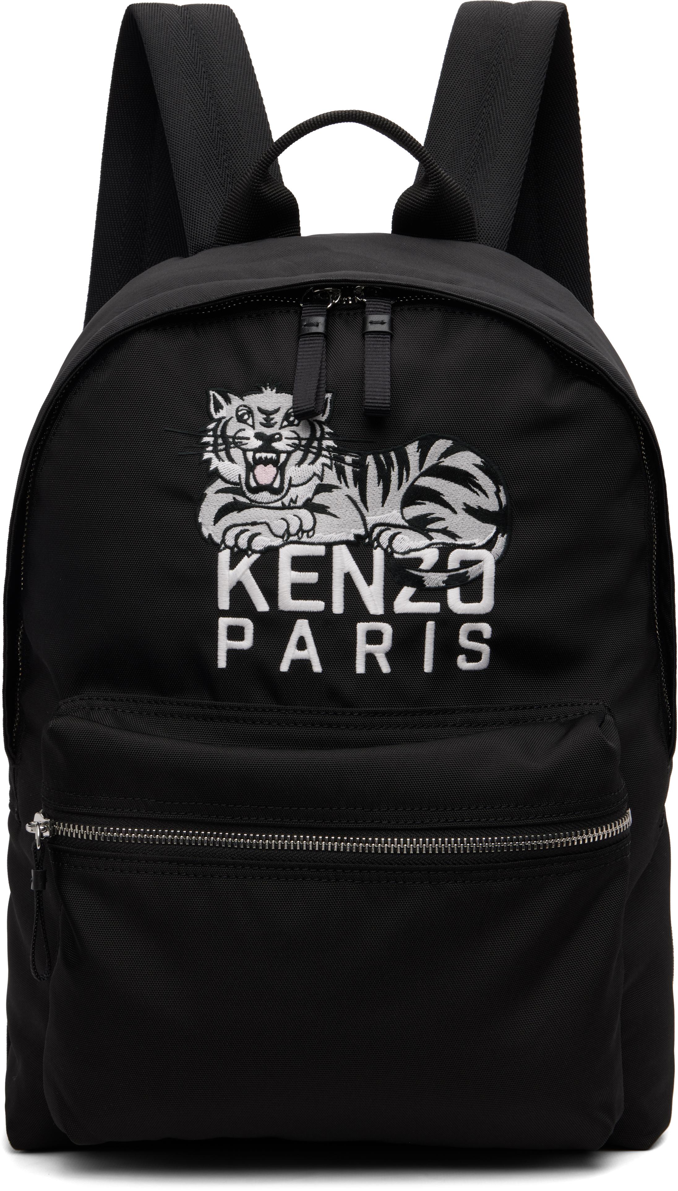 KENZO ブラック Paris Happyer Tiger
