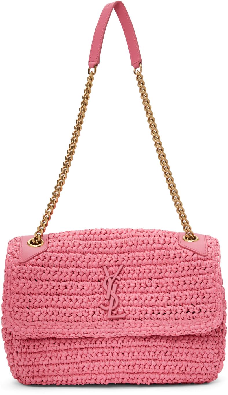 Sac ysl raphia sales