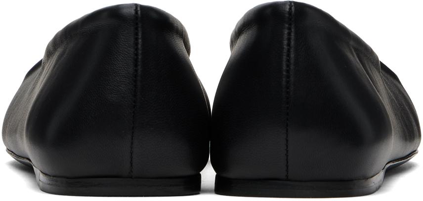 メンズ Marni Little Bow フラットシューズ ブラック | Lyst
