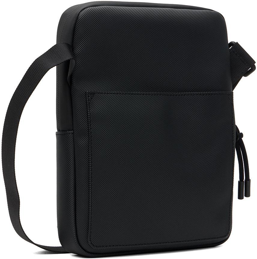 Leather crossbody bag Lacoste Black in Leather - 33993879