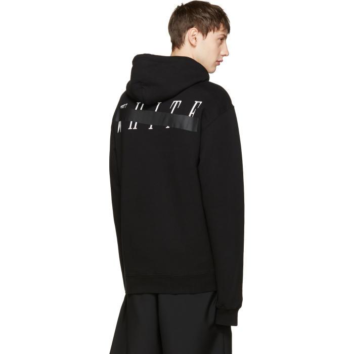 off white skull mirror hoodie