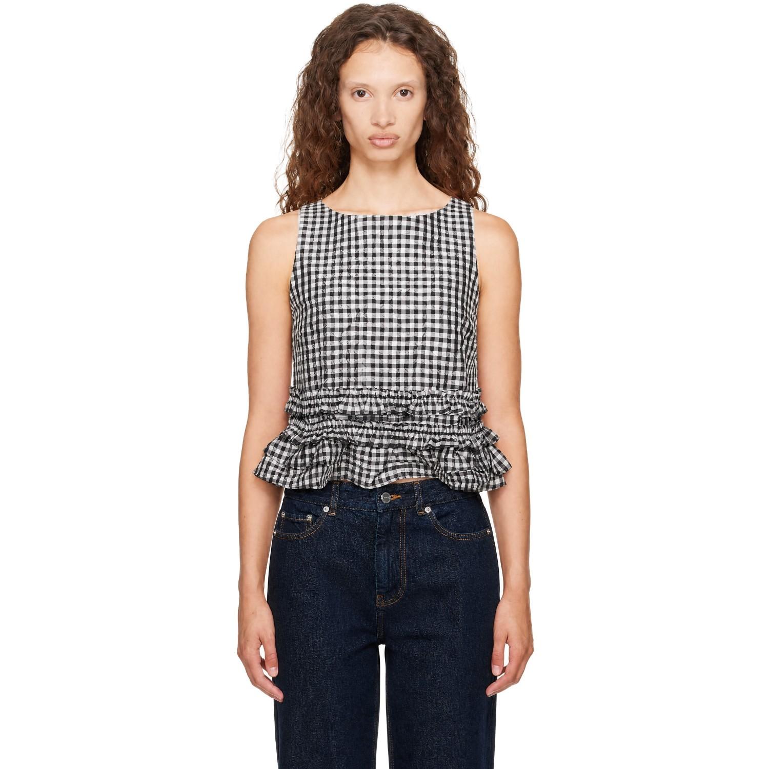Ganni Sleeveless and tank tops for Women | Online Sale up to 76
